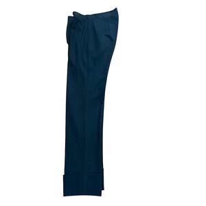 Trina Turk Black Career Trousers, Wide Cuff, minimalist, Capsule Professional  2